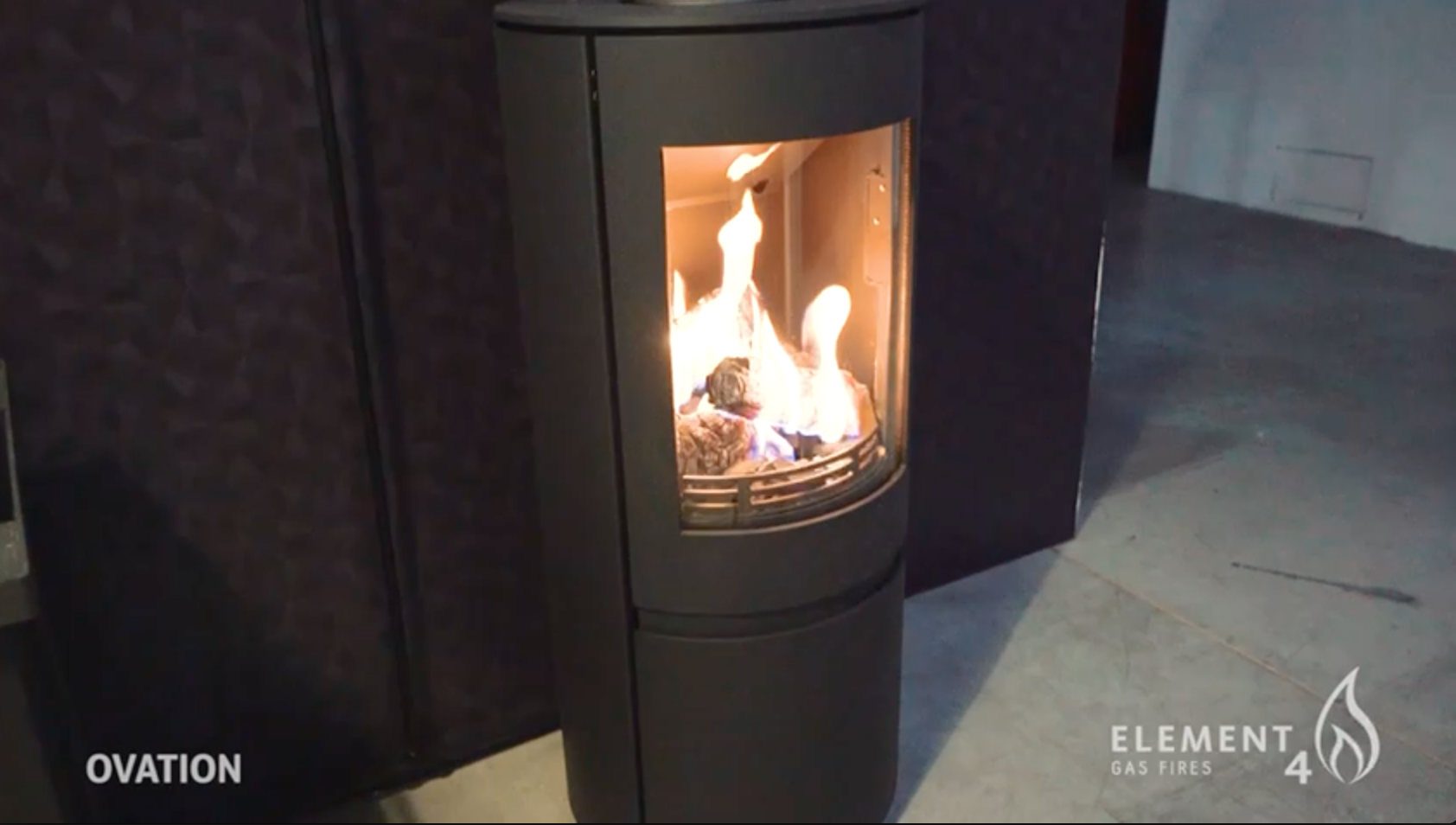 Ovation from Element 4, a contemporary freestanding gas stove Croydon